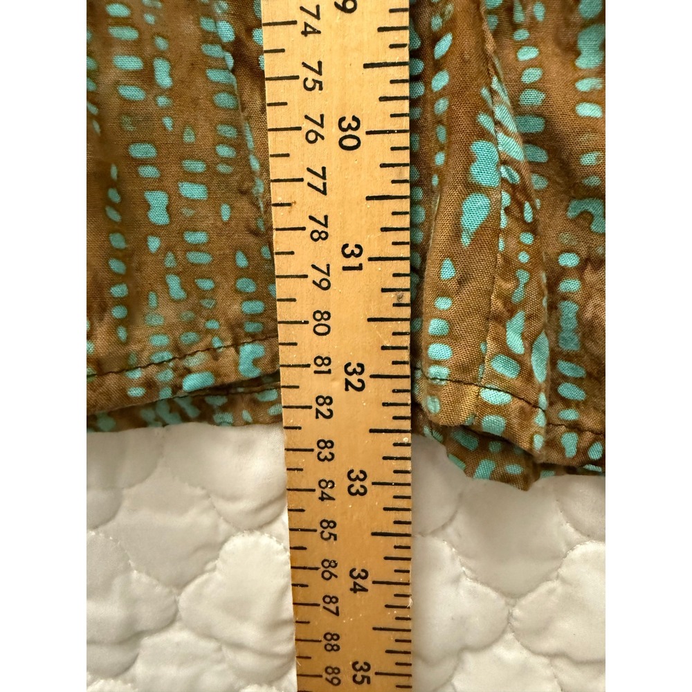 Bali Batik Hand-Painted Sundress Size Small –‎ Artisan Resort Wear Summer Dress - Picture 8 of 10